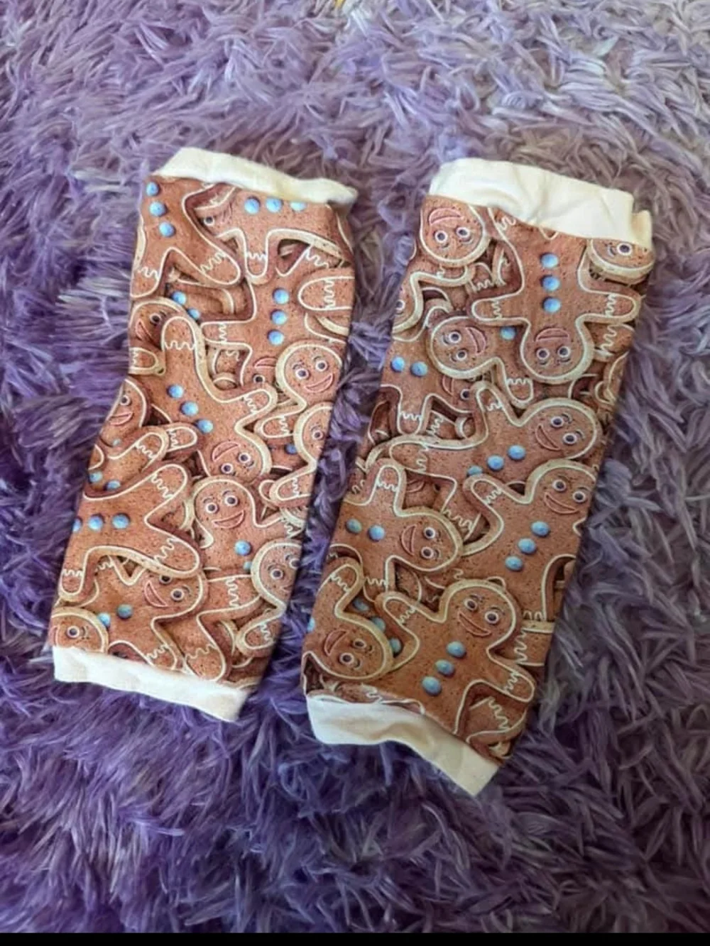 Child Gingerbread Legwarmers